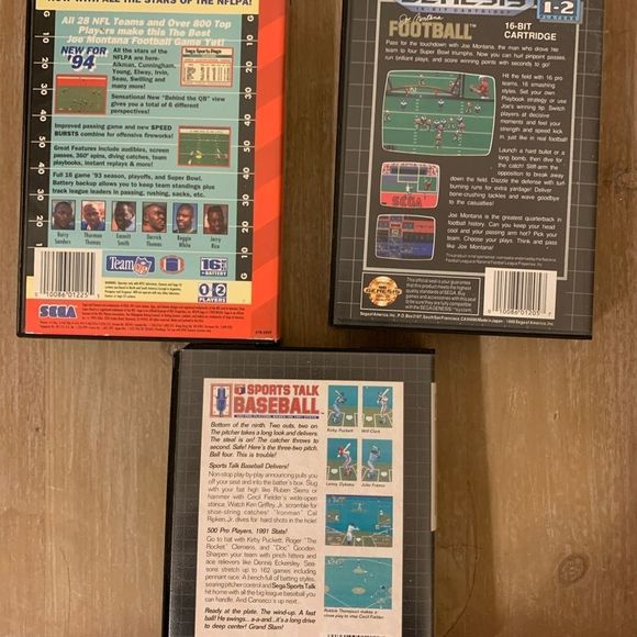 Vintage almost immaculate set of 3 Sega Genesis 🎮 - Picture 7 of 7